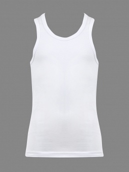 Майка-борцовка для мальчиков,  BBM99035A белый