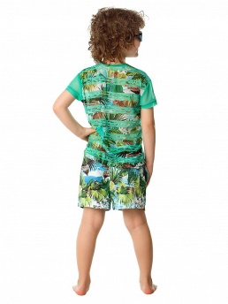 Футболка с шортами Stive,  BF/BCH021613 AF Stive зелёный