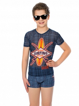 Футболка,  BF121810AN синий