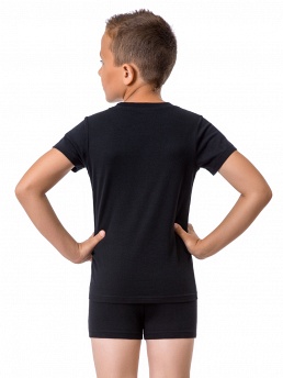 Футболка, Nirey BF99028B, чёрный,  BF99028B чёрный