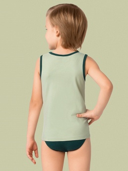 Майка для мальчиков,  BM401309 зелёный