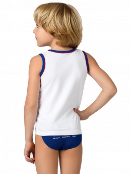 Майка для мальчиков,  BM451307 белый