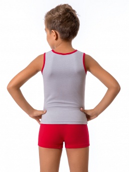 Майка, Nirey BM99065, серый,  BM99065 серый