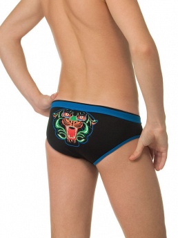 Плавки Tiger,  BP021108 Tiger чёрный