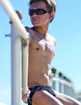 Плавки детские Motocycle,  BP080901 Motocycle чёрный