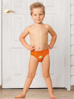 Трусы детские для мальчиков (2 шт.),  BP391302 оранжевый