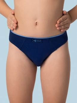 Трусы для мальчиков (2 шт.), Nirey BP441301, navy/light blue,  BP441301 синий