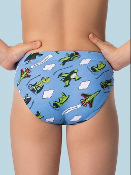 Трусы для мальчиков (2 шт.), Nirey BP441301, navy/light blue,  BP441301 синий