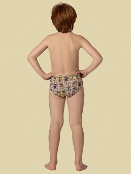 Трусы для мальчика, 2 шт., Nirey BP461301, светло-коричневый,  BP461301 коричневый