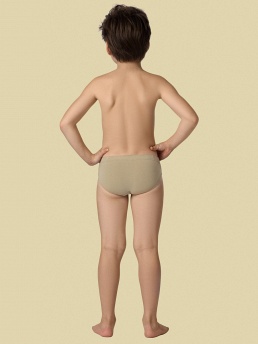 Трусы для мальчика, 2 шт., Nirey BP461302, светло-коричневый/белый,  BP461302 