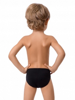 Трусы для мальчика, 2 шт., Nirey BP99022, белый/чёрный,  BP99022 