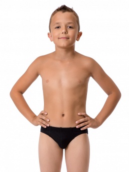 Трусы для мальчика, 2 шт., Nirey BP99023, белый/чёрный,  BP99023 