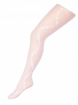 Колготки детские, Intreccio Bambini BROVALLIYA 40, bianco,  BROVALLIYA 40 белый