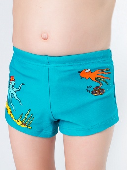 Плавки детские Octopus,  BX090905 Octopus голубой