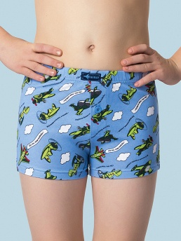 Трусы-шорты для мальчиков,  BX441305 голубой