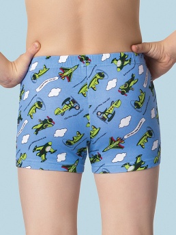 Трусы-шорты для мальчиков,  BX441305 голубой