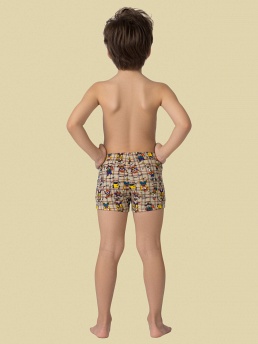 Трусы-шорты для мальчиков,  BX461306 коричневый