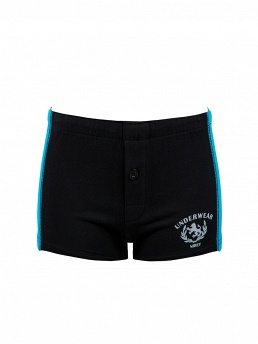 Трусы-шорты для мальчиков,  BX99054 чёрный