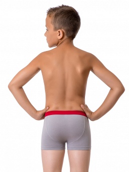 Трусы-боксеры для мальчиков,  BX99061 серый
