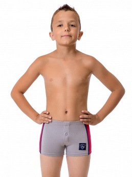 Трусы-шорты для мальчиков,  BX99063 серый