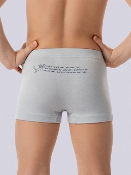 Трусы-боксеры для мальчиков,  BXL 371314 B серый