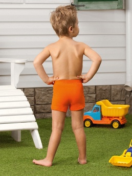 Трусы-боксеры детские  для мальчиков,  BXL391304 оранжевый