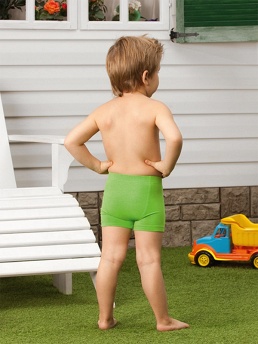 Трусы-боксеры детские  для мальчиков,  BXL391305 зелёный