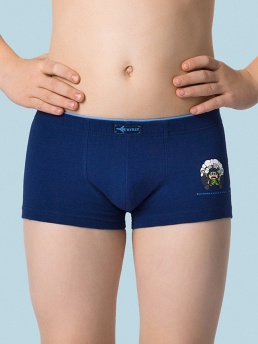 Трусы-боксеры для мальчиков,  BXL441303 синий