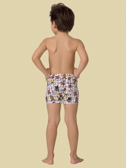 Трусы-боксеры для мальчиков,  BXL461305 белый