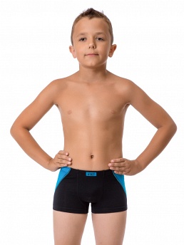 Трусы-боксеры для мальчиков,  BXL99042 чёрный