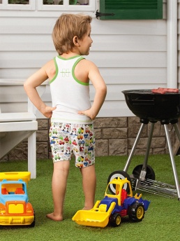 Пижама детская для мальчиков,  BXP 391309 белый