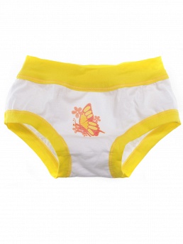 Трусы детские, Franzoni Bimba Fly, bianco/giallo,  Bimba Fly белый