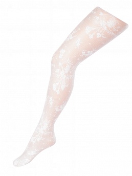 Колготки детские, Intreccio Bambini CAMPANELLA 40, bianco,  CAMPANELLA 40 белый