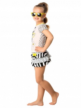 Футболка с юбкой Christina,  CY011609 AF Christina жёлтый