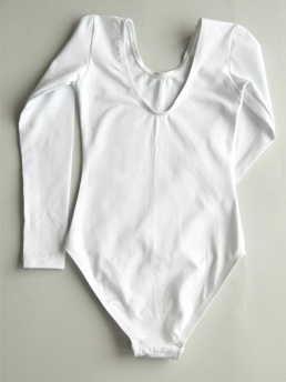 Купальник для хореографии, Solo FD9511-106, белый,  FD9511-106 белый