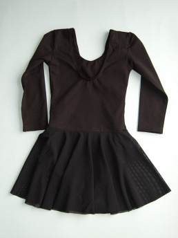 Купальник для хореографии, Solo FD9601-107, чёрный,  FD9601-107 чёрный