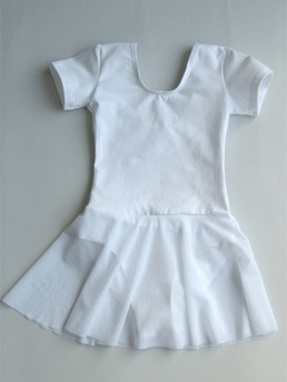 Купальник для хореографии, Solo FD9611-106, белый,  FD9611-106 белый