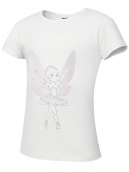 Футболка спортивная «Фея-балерина», Touche FDS011503A, белый,  FDS011503A белый