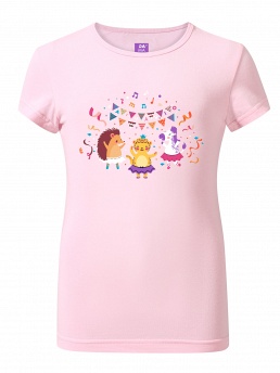 Футболка, FDS011903C, розовый,  FDS011903C розовый