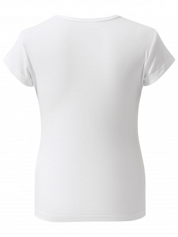 Футболка, FDS011907A, белый,  FDS011907A белый
