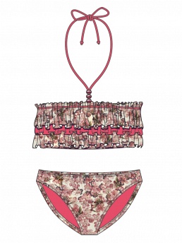 Купальник детский Alessia,  GB011203 AF Alessia розовый