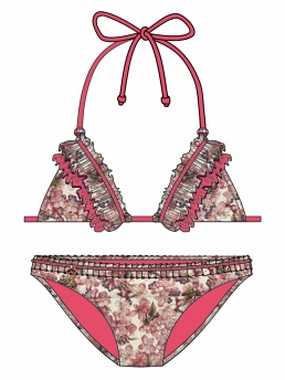 Купальник детский Alice,  GB011205 AF Alice розовый