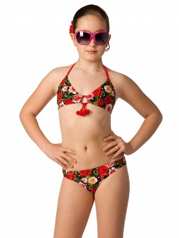 Детский купальник,  GB011216 Estela чёрный