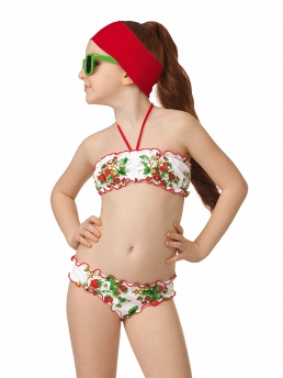 Детский купальник Baca,  GB011301 Baca белый