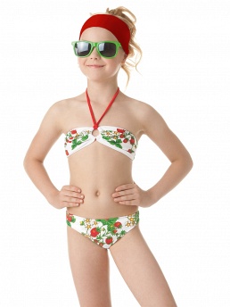 Детский купальник Fragola,  GB011309 Fragola белый