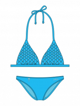 Купальник детский Nicoletta,  GB011401A AF Nicoletta голубой