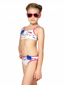 Купальник детский Gioia,  GB011402 Gioia белый