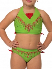 Купальник детский,  GB021110 Indu зелёный