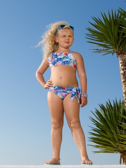 Купальник детский Olivetta,  GB021203 AF Olivetta голубой