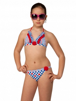 Детский купальник,  GB021207 Fragola синий